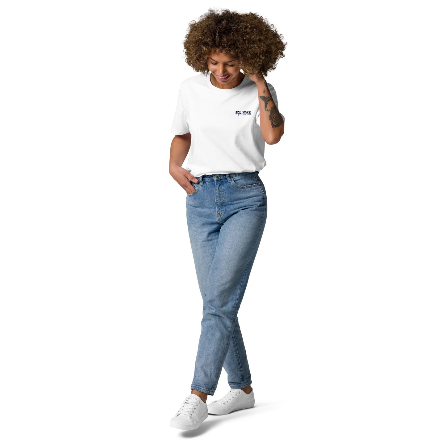 T-shirt unisexe White 2